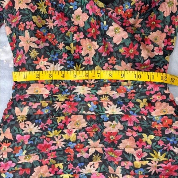 C/MEO Collective Red and Pink Long Sleeve Dress #332 - Picture 15 of 17